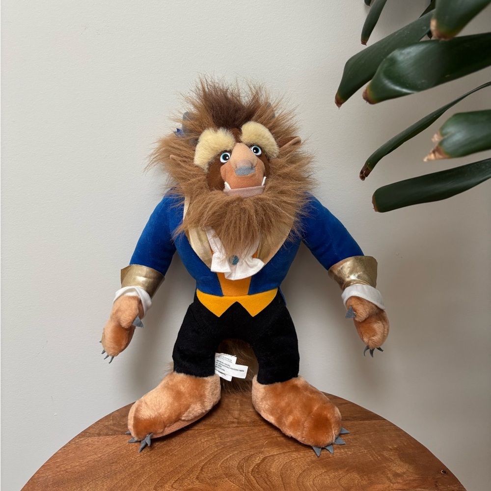 Disney Beauty And The Beast Vintage Plush